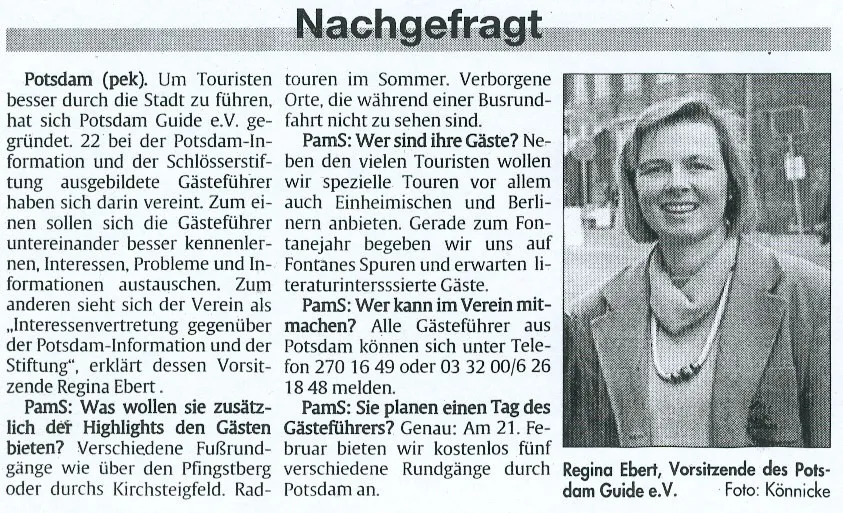 Gästeführerverein Regina Ebert