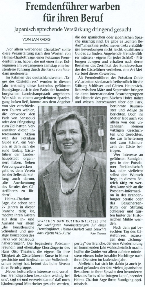 Fremdenführer Regina Ebert
