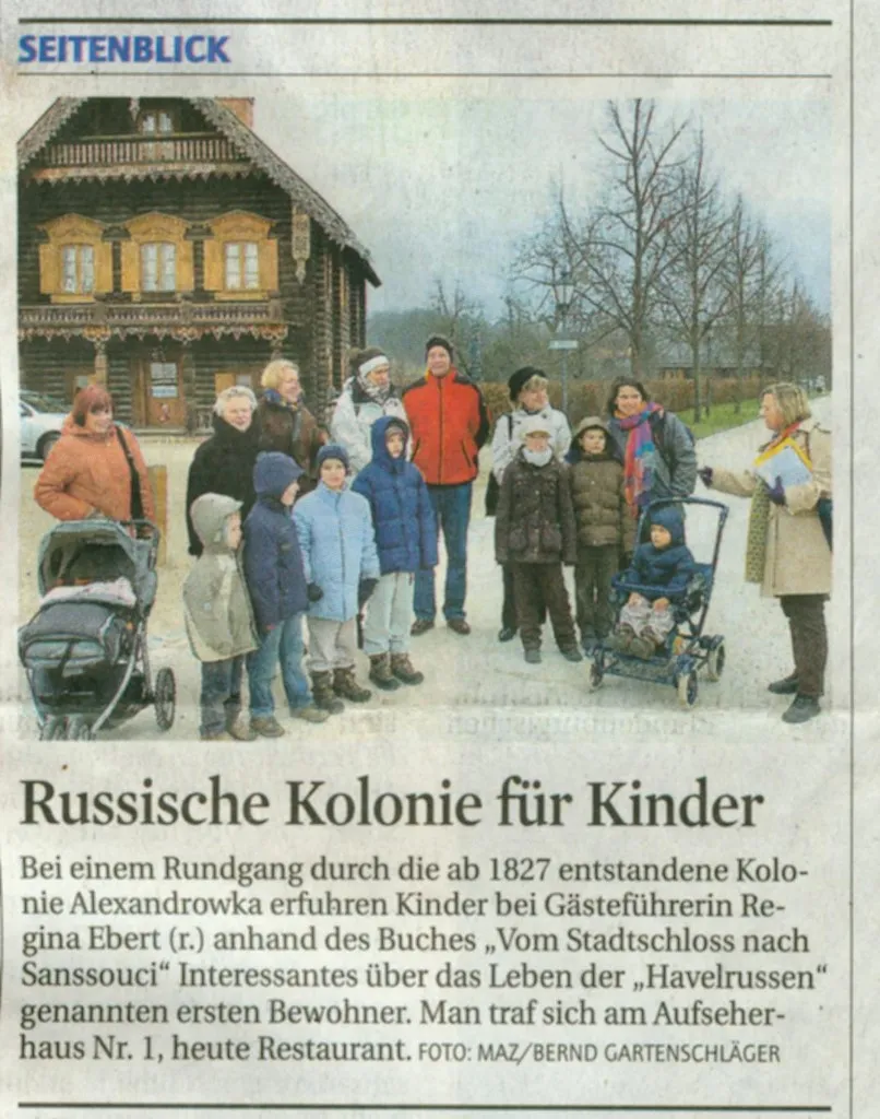 Russische Kolonie Potsdam für Kinder Regina Ebert