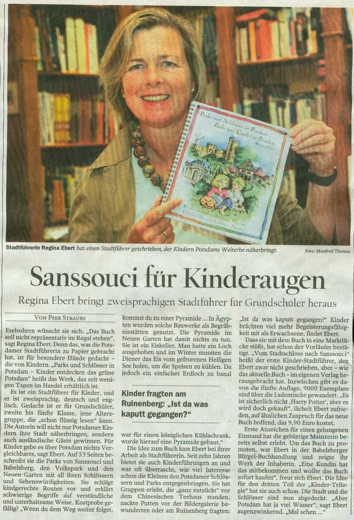 Sanssouci für Kinderaugen Regina Ebert