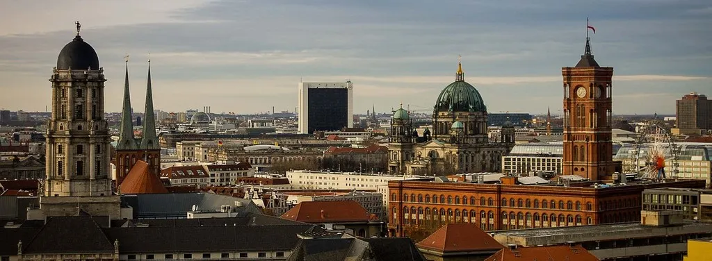 Blick auf Highlights von Berlin