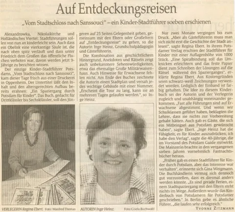 Kinder-Stadtführer Regina Ebert