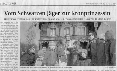 Kinderführung Alexandrowka Potsdam Regina Ebert