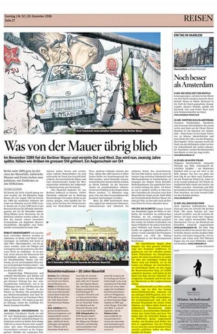 Was von der Mauer übrig blieb Führung Regina Ebert