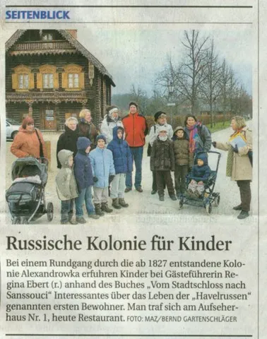 Russische Kolonie Potsdam für Kinder Regina Ebert