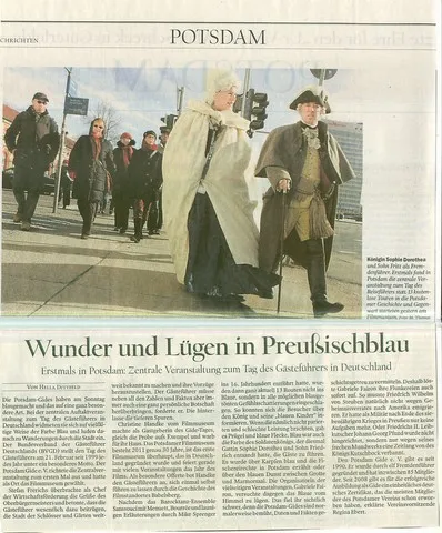 Wunder und Lügen in Preußischblau Regina Ebert