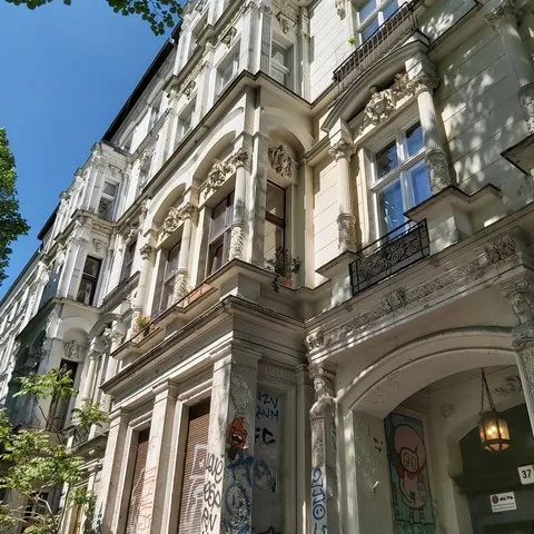 Typischer Strassenzug Berlin