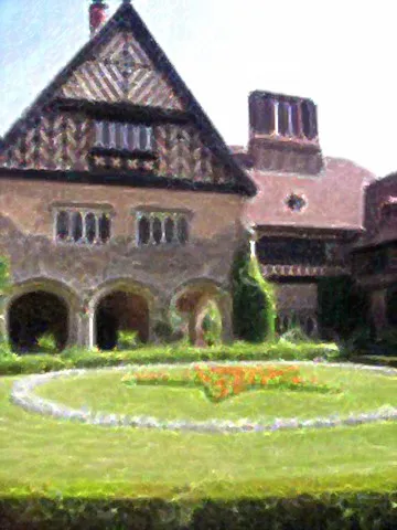 Schloss Celcilienhof Gemälde